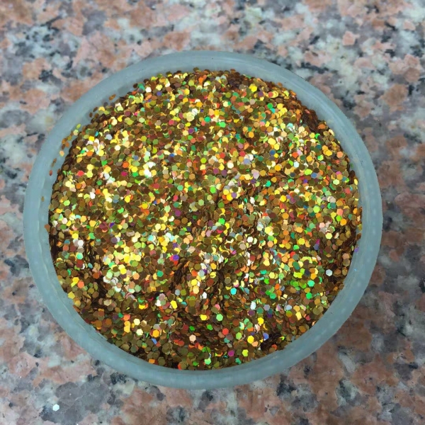 鐳射系列金色（金蔥粉）