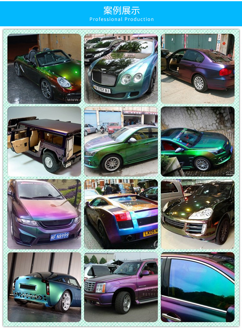 彩變色龍珠光顔料